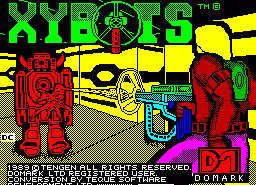 Игра Xybots (ZX Spectrum)