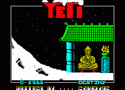Игра Yeti (ZX Spectrum)