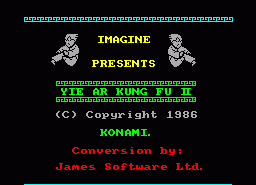 Игра Yie Ar Kung-Fu 2 (ZX Spectrum)