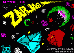 Игра Zarjas (ZX Spectrum)