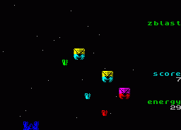 Игра Zblast SD (ZX Spectrum)