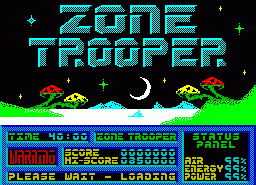 Игра Zone Trooper (ZX Spectrum)