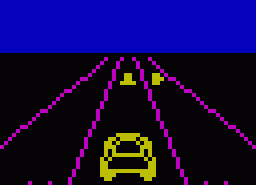 Игра ztrack 1k (ZX Spectrum)