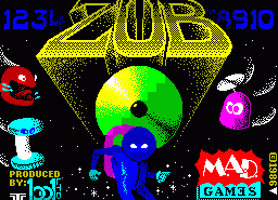Игра Zub (ZX Spectrum)