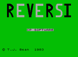 Игра ZX Reversi (ZX Spectrum)