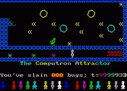 Игра ZX Willy the Bug Slayer (ZX Spectrum)