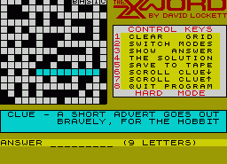 Игра ZX-Word, The (ZX Spectrum)