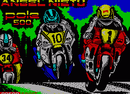 Игра Angel Nieto Pole 500 (ZX Spectrum)