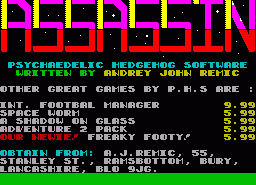 Игра Assassin (ZX Spectrum)