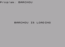 Игра Barchou (ZX Spectrum)
