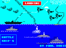 Игра Battle Ship's (ZX Spectrum)