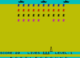 Игра Battleground (ZX Spectrum)