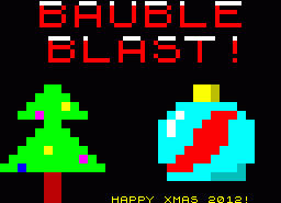 Игра BAUBLE BLAST! (ZX Spectrum)