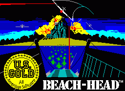Игра Beach-Head (ZX Spectrum)