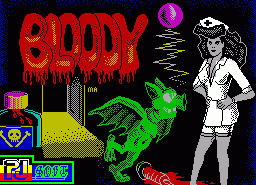 Игра Bloody (ZX Spectrum)