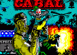 Игра Cabal (ZX Spectrum)