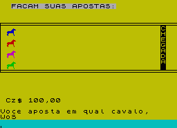 Игра Cavalos (ZX Spectrum)