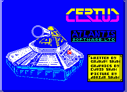 Игра Cerius (ZX Spectrum)