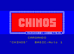 Игра Chinos [1] (ZX Spectrum)
