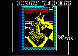 Игра Colossus Chess 4 (ZX Spectrum)