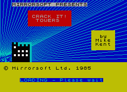 Игра Crack It! Towers (ZX Spectrum)