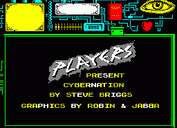 Игра Cybernation (ZX Spectrum)