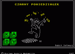 Игра Czarny Poniedzialek (ZX Spectrum)