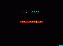 Игра Dama (ZX Spectrum)