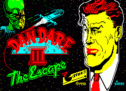 Игра Dan Dare III: The Escape (ZX Spectrum)
