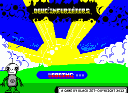 Игра Dave Infuriators (ZX Spectrum)