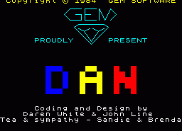 Игра Disco Dan (ZX Spectrum)