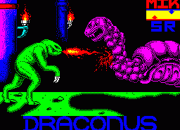 Игра Draconus (ZX Spectrum)