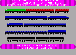 Игра Driver 2 - Leeds - Settle - Carlisle (ZX Spectrum)
