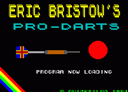 Игра Eric Bristow's Pro-Darts (ZX Spectrum)