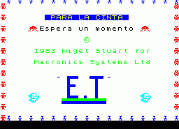 Игра E.T. (ZX Spectrum)