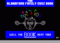 Игра Family Quiz (ZX Spectrum)