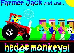 Игра Farmer Jack and the Hedge Monkeys! (ZX Spectrum)