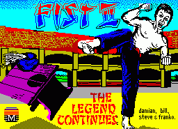 Игра Fist II: The Legend Continues (ZX Spectrum)