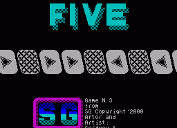 Игра Five (ZX Spectrum)
