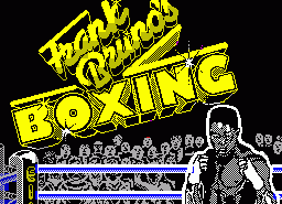 Игра Frank Bruno's Boxing (ZX Spectrum)