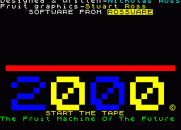 Игра Fruit 2000 (ZX Spectrum)