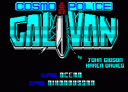 Игра Galivan - Cosmo Police (ZX Spectrum)