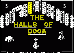 Игра Halls of Doom, The (ZX Spectrum)
