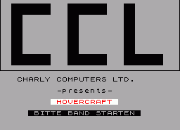 Игра Hoverkraft (ZX Spectrum)