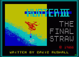 Игра Hunter III: The Final Straw (ZX Spectrum)