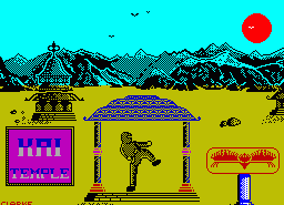 Игра Kai Temple (ZX Spectrum)