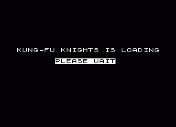 Игра Kung Fu Knights (ZX Spectrum)