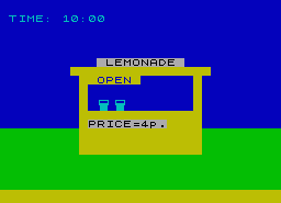 Игра Lemonade Stand (ZX Spectrum)