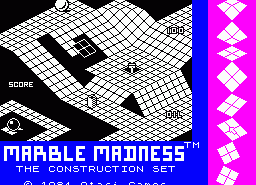 Игра Marble Madness (ZX Spectrum)