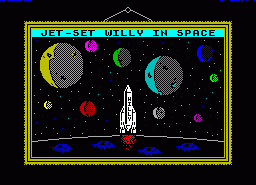 Игра [MOD] Jet-Set Willy in Space (ZX Spectrum)